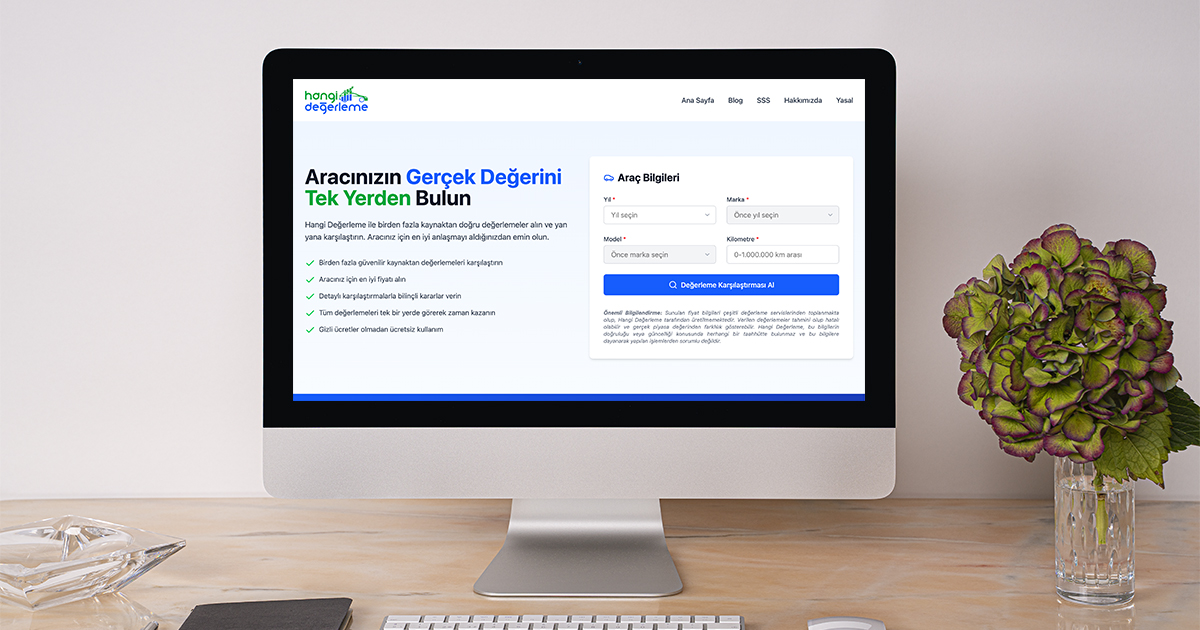 Online Araç Fiyatı Hesaplama