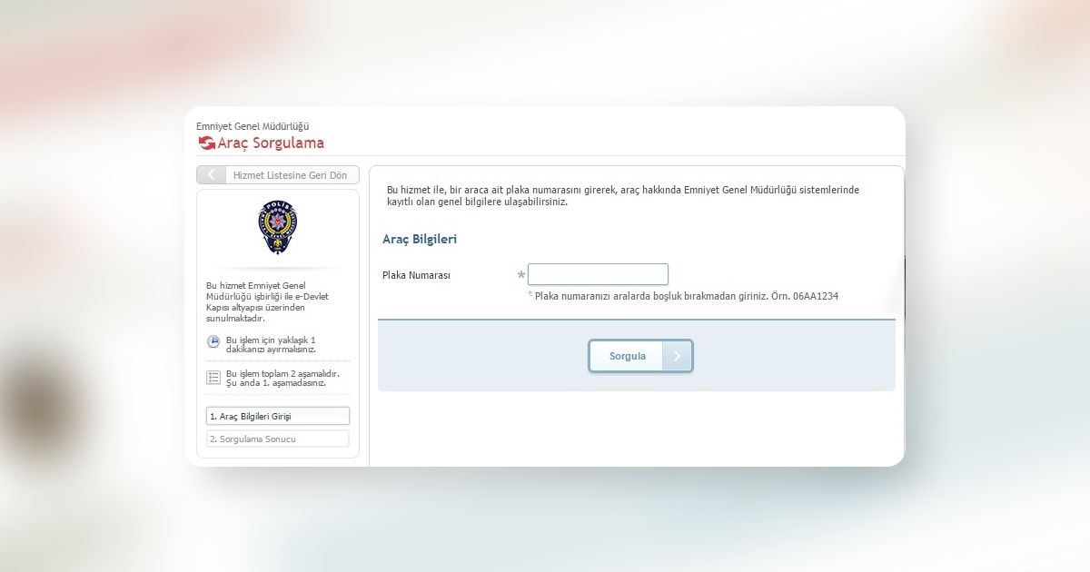 Çalıntı araç sorgulaması nasıl yapılır?