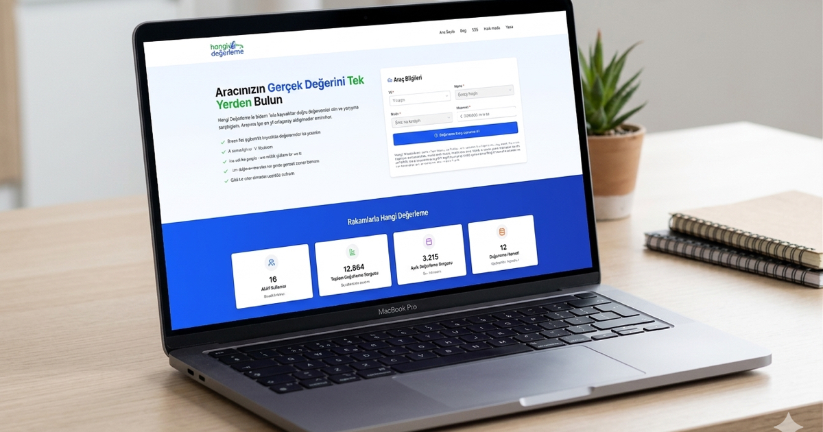 Tek Ekranda Aracınızın Değerini Karşılaştırın