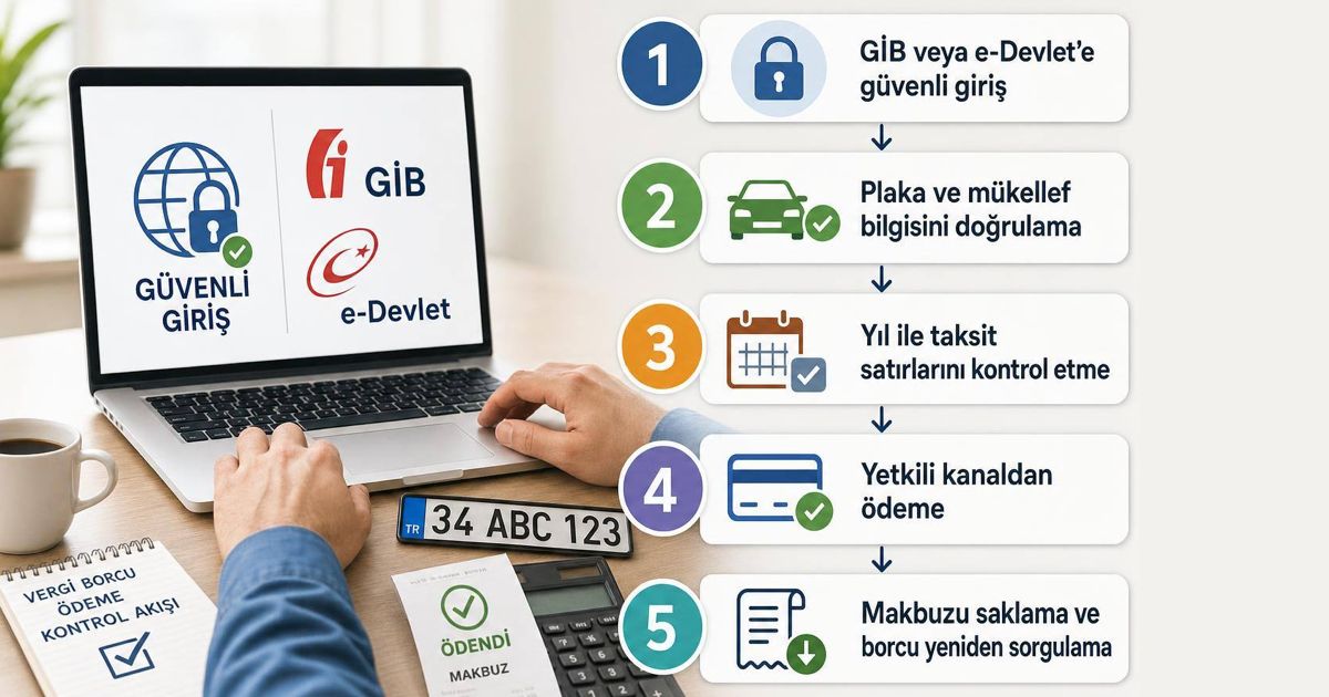 MTV sorgulama ve online ödeme nasıl yapılır?